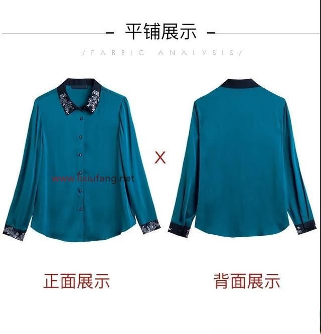 刺繡襯衫顯優(yōu)雅年輕身材，氣質迷人