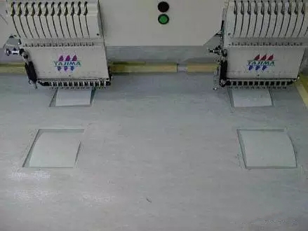 電腦繡花當(dāng)中平繡的開位步驟