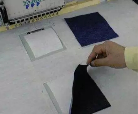 電腦繡花當(dāng)中平繡的開位步驟