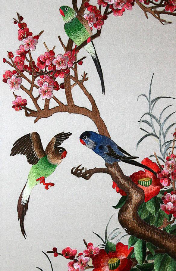 中國(guó)手工刺繡，永不過時(shí)的美